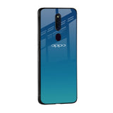 Celestial Blue Glass Case For OPPO A77s