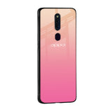 Pastel Pink Gradient Glass Case For OPPO A77s