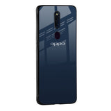 Overshadow Blue Glass Case For Oppo F11 Pro