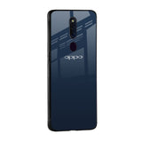 Overshadow Blue Glass Case For Oppo A36
