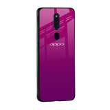 Magenta Gradient Glass Case For OPPO A77s
