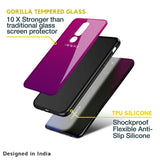 Magenta Gradient Glass Case For OPPO A77s
