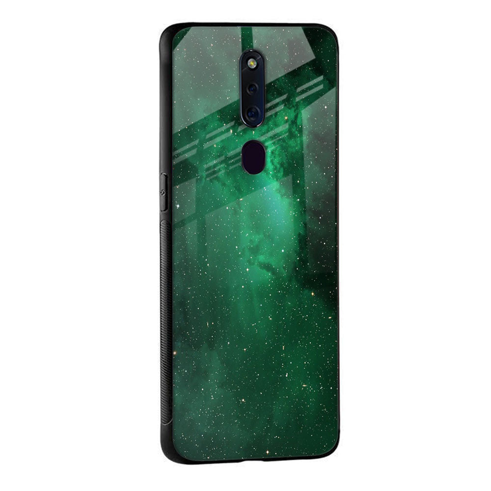 Emerald Firefly Glass Case For Oppo F11 Pro