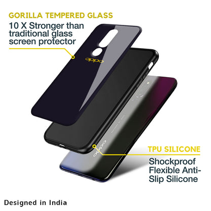 Deadlock Black Glass Case For Oppo A36