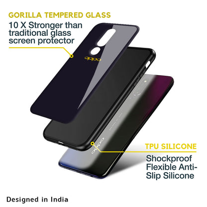 Deadlock Black Glass Case For Oppo Reno4 Pro