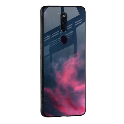 Moon Night Glass Case For Oppo F11 Pro