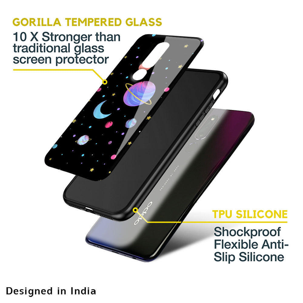 Planet Play Glass Case For Oppo A36