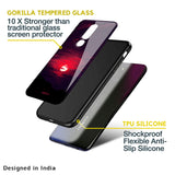 Morning Red Sky Glass Case For Oppo F19s