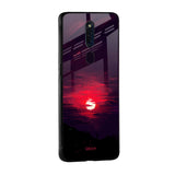 Morning Red Sky Glass Case For OPPO F21 Pro 5G