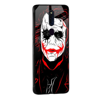 Life In Dark Glass Case For Oppo F11 Pro