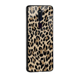 Leopard Seamless Glass Case For Oppo A76