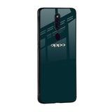 Hunter Green Glass Case For OPPO F21 Pro 5G