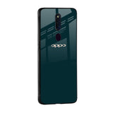 Hunter Green Glass Case For Oppo A33