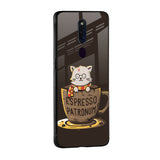 Tea With Kitty Glass Case For Oppo A36