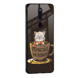 Tea With Kitty Glass Case For Oppo Reno7 Pro 5G