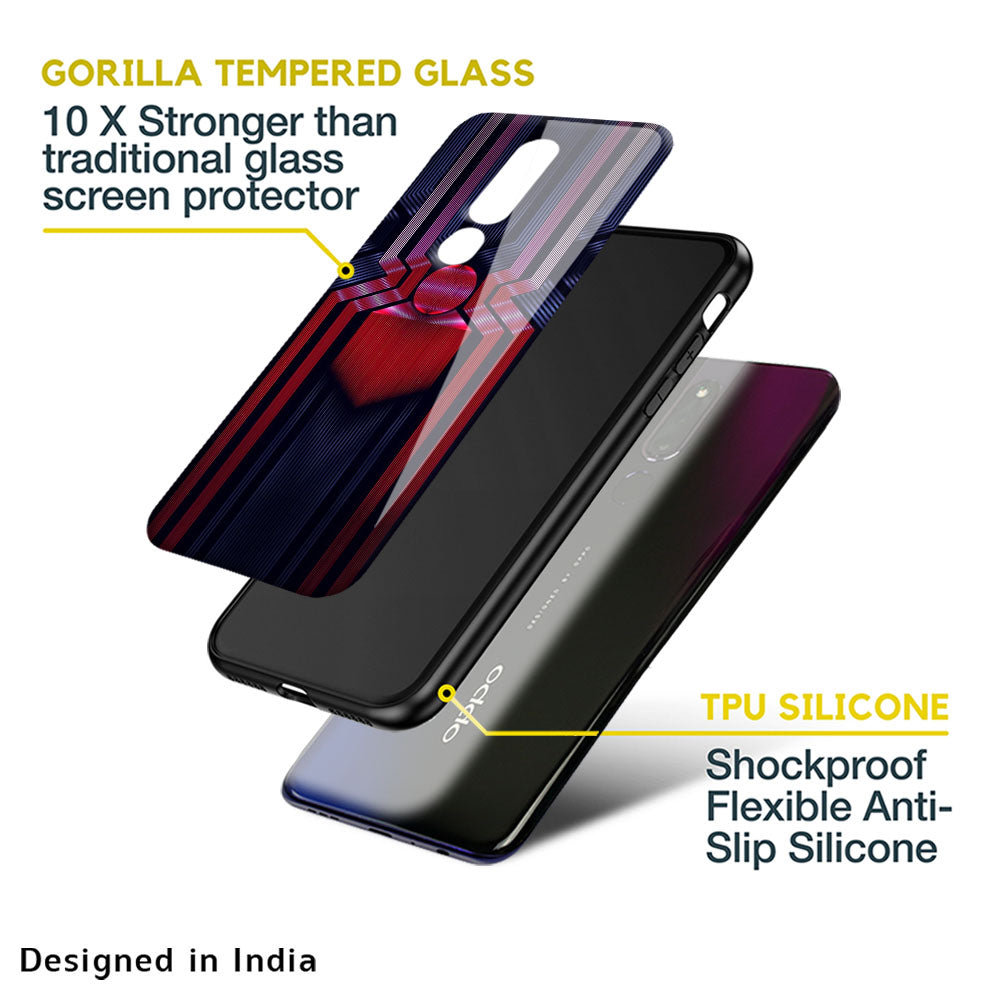 Super Art Logo Glass Case For Oppo A36