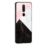 Marble Collage Art Glass Case For Oppo Reno7 Pro 5G