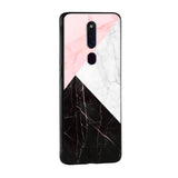 Marble Collage Art Glass Case For Oppo A36