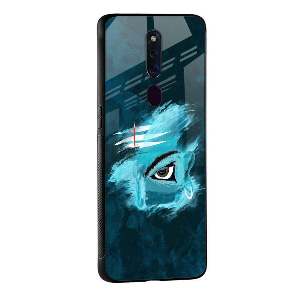 Power Of Trinetra Glass Case For Oppo F11 Pro