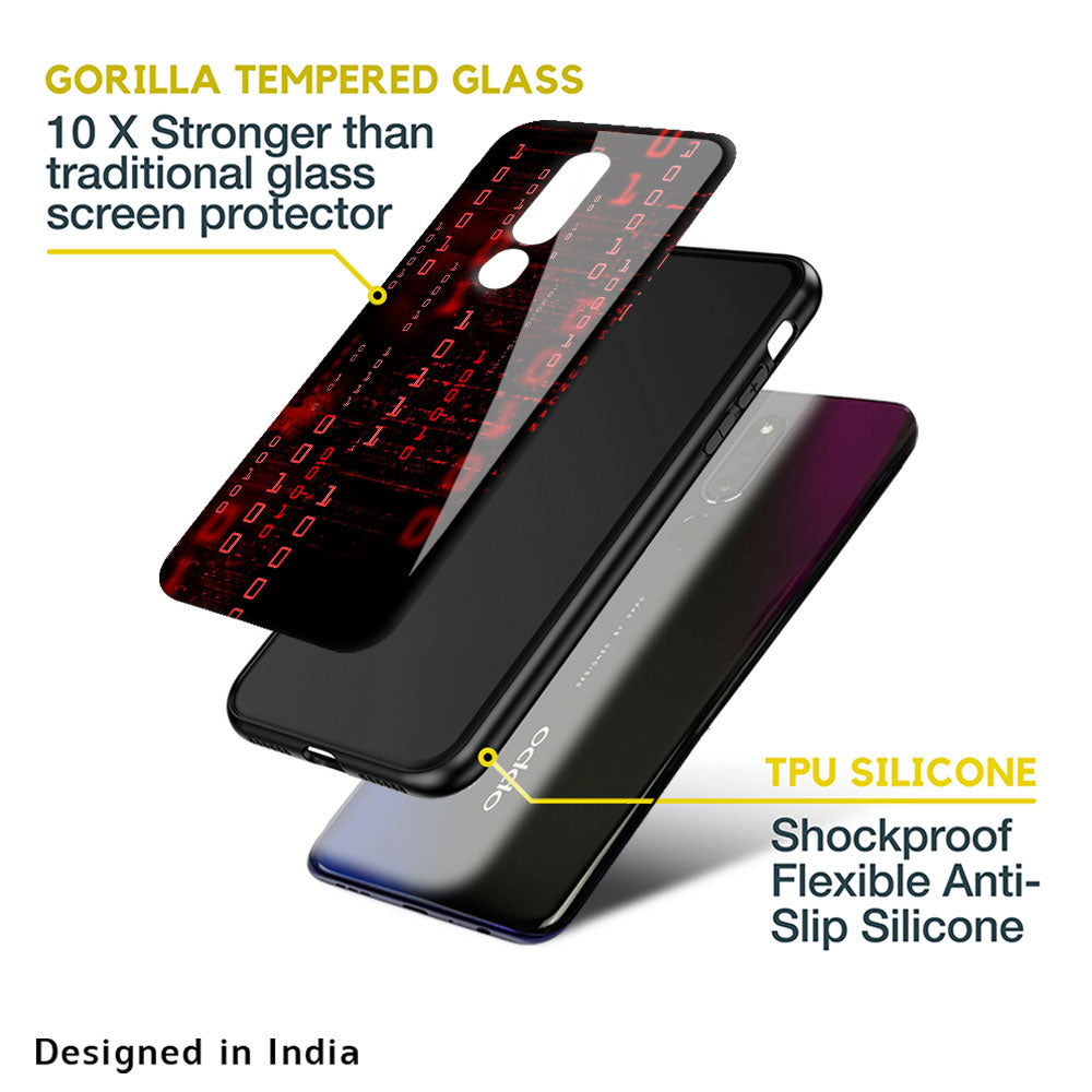 Let's Decode Glass Case For Oppo Reno4 Pro