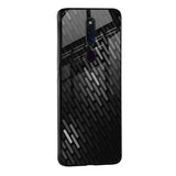 Dark Abstract Pattern Glass Case For Oppo Reno 3