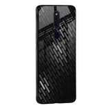 Dark Abstract Pattern Glass Case For Oppo F19 Pro Plus