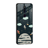 Astronaut Dream Glass Case For Oppo Reno8 5G