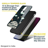 Astronaut Dream Glass Case For Oppo Reno8 5G