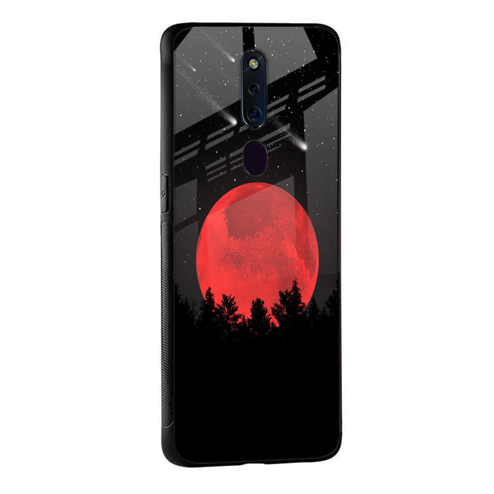 Moonlight Aesthetic Glass Case For Oppo F11 Pro