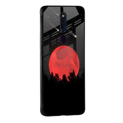 Moonlight Aesthetic Glass Case For Oppo F11 Pro