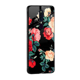 Floral Bunch Glass Case For Oppo Reno8 5G