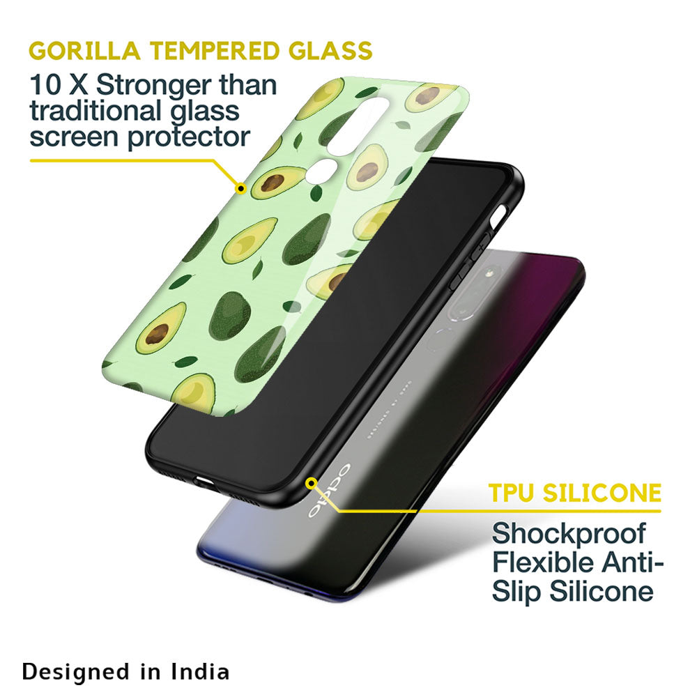 Pears Green Glass Case For Oppo Reno4 Pro