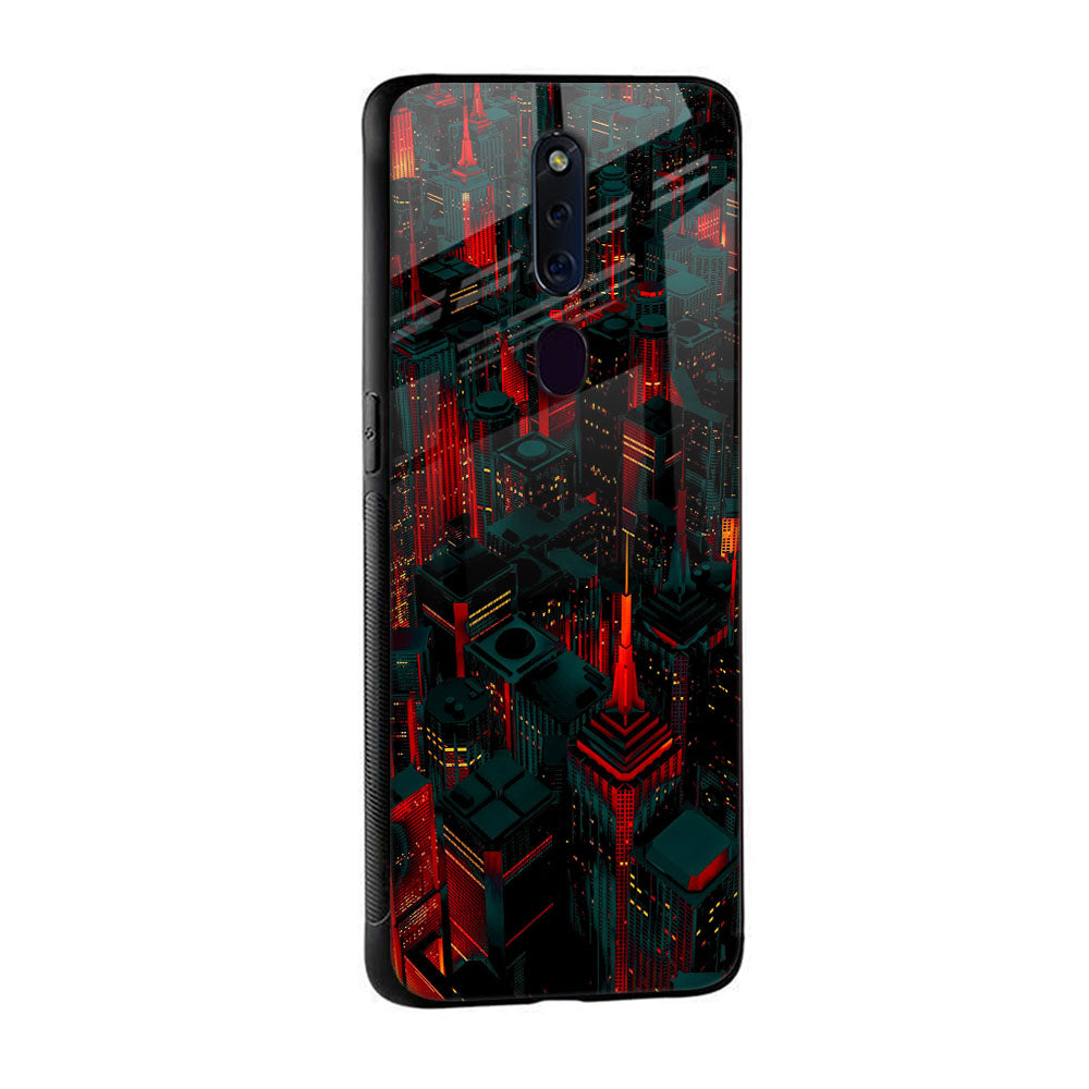 City Light Glass Case For OPPO A17