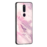 Diamond Pink Gradient Glass Case For Oppo Reno7 Pro 5G