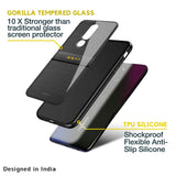 Grey Metallic Glass Case For OPPO A77s