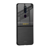 Grey Metallic Glass Case For OPPO A77s