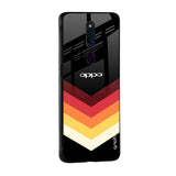 Abstract Arrow Pattern Glass Case For Oppo Reno8 Pro 5G