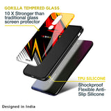 Race Jersey Pattern Glass Case For Oppo K10 5G