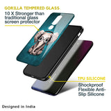 Adorable Baby Elephant Glass Case For OPPO F21 Pro 4G