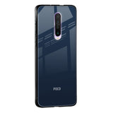 Overshadow Blue Glass Case For Poco M4 Pro 5G
