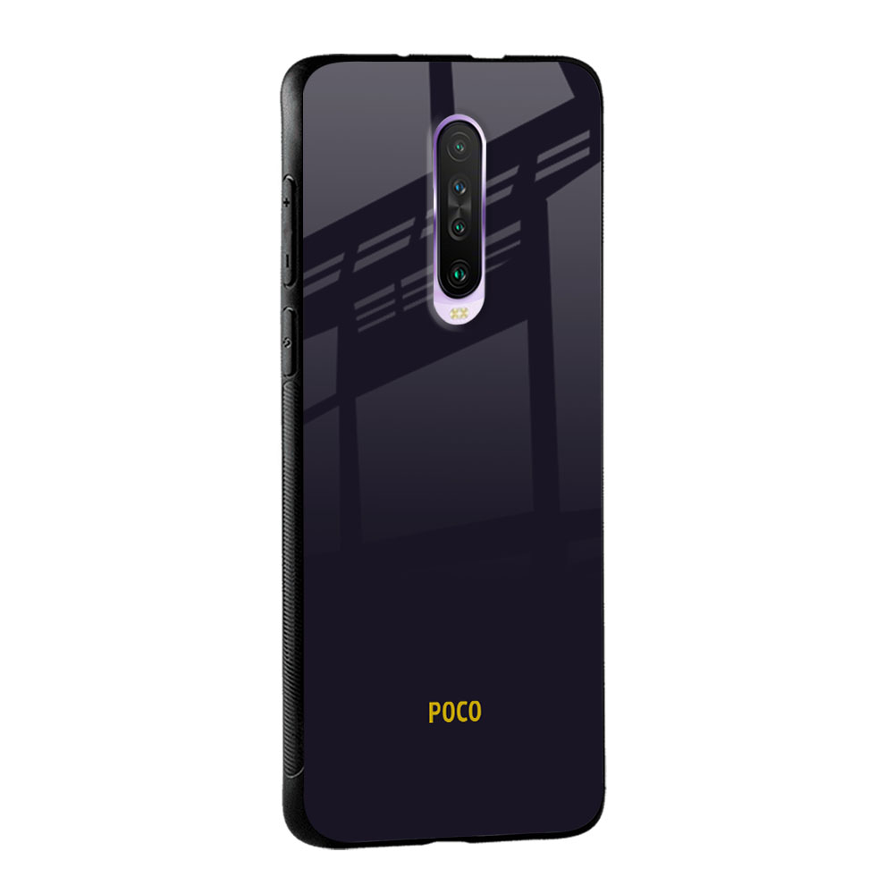 Deadlock Black Glass Case For Poco F4 5G