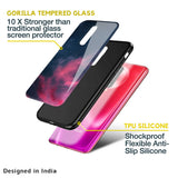 Moon Night Glass Case For Poco M5