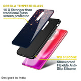 Falling Stars Glass Case For Poco M5