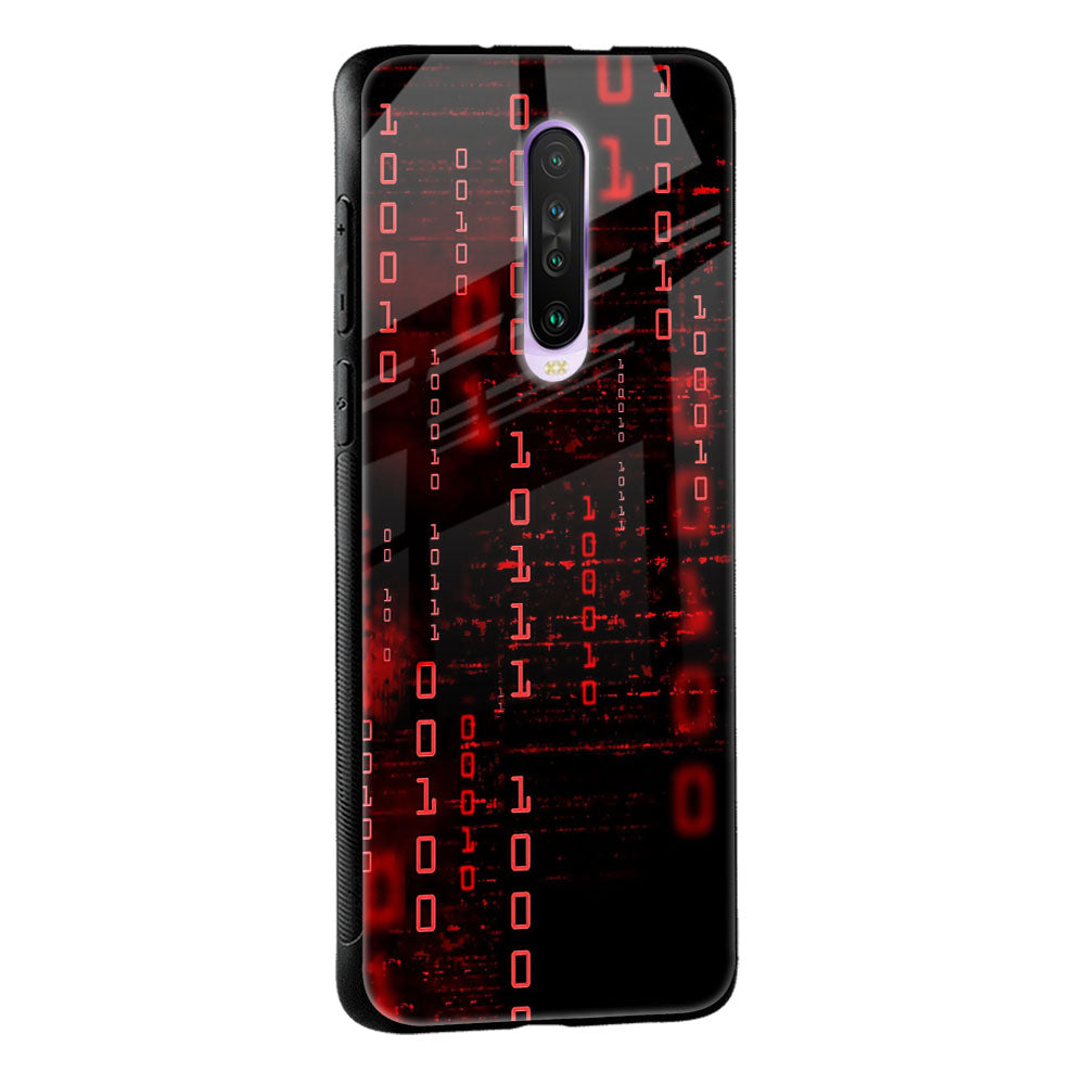 Let's Decode Glass Case For Poco X2