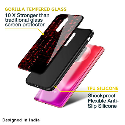 Let's Decode Glass Case For Poco F4 5G