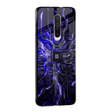 Techno Color Pattern Glass Case For Poco M5