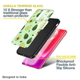 Pears Green Glass Case For Poco X3