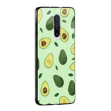Avocado Green Glass Case For Poco M4 5G