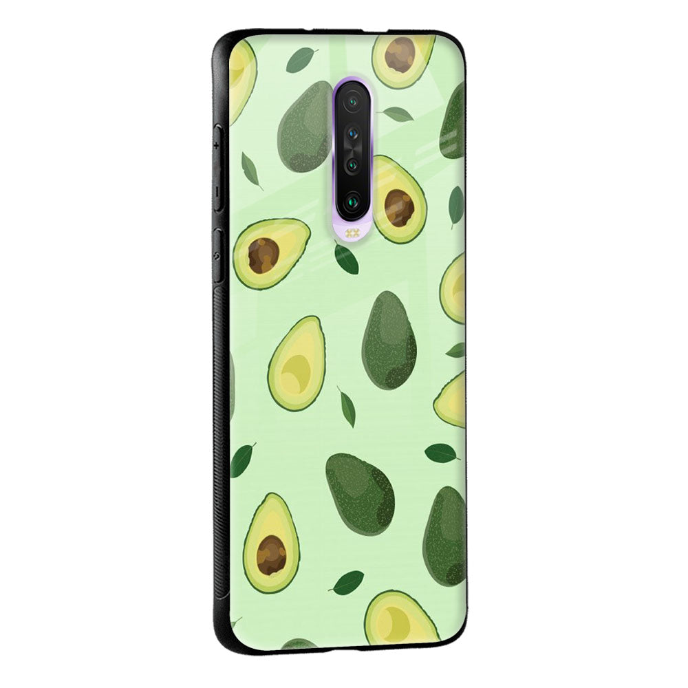 Pears Green Glass Case For Poco M3