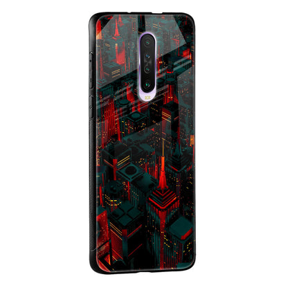 City Light Glass Case For Poco X2